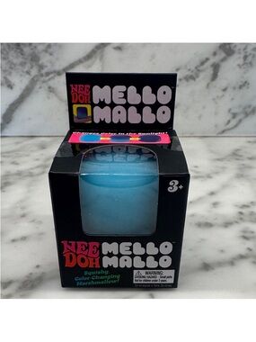 NeeDoh Mello Mallo Color Changing Marshmallow Squishy Ships today!Blue or Yellow